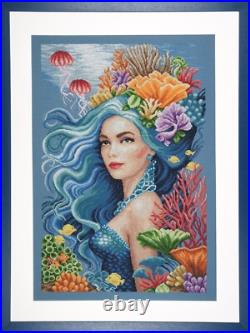 Beauty of the Sea Cross Stitch Kit by Lanarte