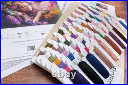 Bed of Flowers L8081 Counted Cross Stitch Kit Fairy Cross Stitch Crafting Hobby Bed of Flowers L8081 Counted Cross Stitch Kit Fairy Cross Stitch Crafting Hobby