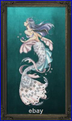 Bella Filipina Cross Stitch Crystal Mermaid Aquabella Semi Kit