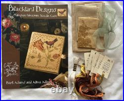 Blackbird Designs Cross Stitch Kit Pumpkin Blossom Needle Case 2003 No Beads