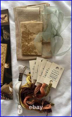 Blackbird Designs Cross Stitch Kit Pumpkin Blossom Needle Case 2003 No Beads