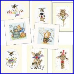Bothy Threads Heart Warming Greeting Cards Set Counted Cross-Stitch