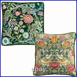 Bothy Threads Rose & Wilhelmina Pillows, Set of 2 Needlepoint Kit