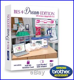 Brother BES 4 BES4 Embroidery Lettering Software Wireless Expansion Kit NEW