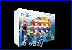 Brother ETPFROZ124 24 Disney Frozen Colors Embroidery Machine Thread Kit