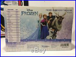 Brother ETPFROZ124 24 Disney Frozen Colors Embroidery Machine Thread Kit