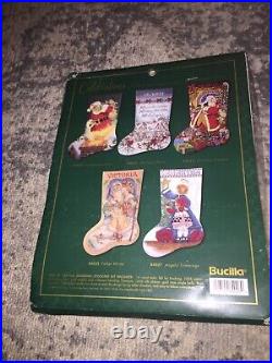 Bucilla Celebrations Stocking Kit A Magical Moment 84026 Visions Of Sugarplums