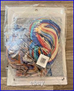 Bucilla Christmas MERRY CHRISMOOSE Stocking Needlepoint Kit Vintage 1998