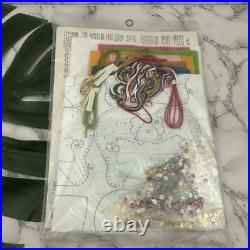 Bucilla Christmas Needlecraft Jeweled Ornaments Angels Vintage Kit 2114 New Rare