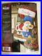 Bucilla-Felt-Christmas-Stocking-Kit-Santa-Chef-85435-OOP-New-Rare-01-ts