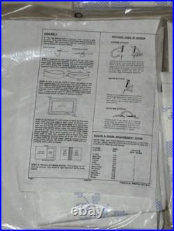 Bucilla Floral Cameo Cross Stitch Embroidery Kits Quilt & Pillow Shams Unopened