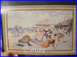 Bucilla Heirloom Collection A Day At The Beach Counted Cross Stitch Kit 45435