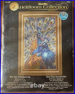 Bucilla Heirloom Collection Cross Stitch Kit 45963 You Are Unforgettable OOP