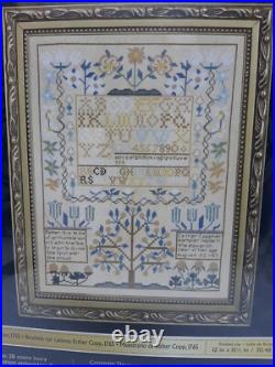 Bucilla Heirloom Collection Cross Stitch Kit Esther Copp Sampler 1765 #45960 D38 Bucilla Heirloom Collection Cross Stitch Kit Esther Copp Sampler 1765 #45960 D38
