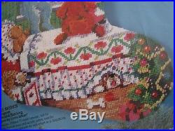 Bucilla Holiday Needlepoint Stocking Kit, CHRISTMAS WISHES, Gillum, 60721, Size 18