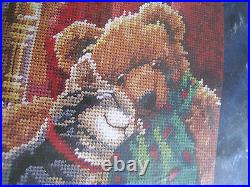 Bucilla Holiday Needlepoint Stocking Kit, THE WARMTH OF CHRISTMAS, Rossi, 60753,18