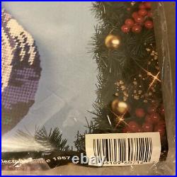 Bucilla NATIVITY Needlepoint Christmas Stocking Kit by Linda Gillum #60712 NEW