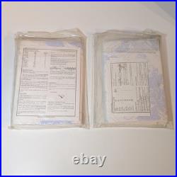 Bucilla Stamped Cross Stitch Quilt & Pillow Shams Kit, Potpourri Cottagecore VTG