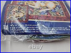 Bucilla cross stitch Needlepoint kit 4776 Unicorn 14x14 Gold Plated Needle