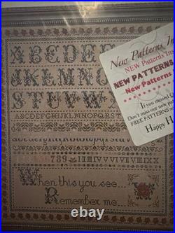 Butternut Road Rose Sampler BR-11 Kit Sealed + Free Pattern 1995