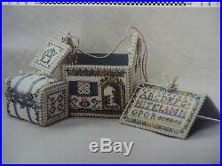 C A Wells Eclectic Collection Sampler Cottage Etui Kit Hard to Find, Rare
