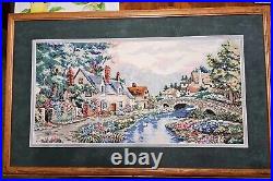 COMPLETED Dimensions Gold Collection Cross Stitch 3753 Valley of the River Beck