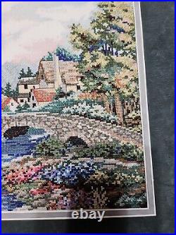 COMPLETED Dimensions Gold Collection Cross Stitch 3753 Valley of the River Beck