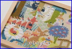 CRAFTING CF9831 Cross Stitch Kit Moomin Embroidery Handicraft