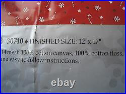 Candamar Holiday Needlepoint Stocking Craft Kit, CHRISTMAS TIME, Sloan, 30740,17