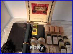 Catherine Coleman Queen Elizabeth II Bolster Pillow Tassels Needlepoint KIT