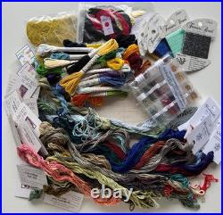 Chatelaine Cross Stitch Kit Chinese Garden Mandala Eterna Silk Specialty Threads