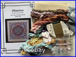 Chatelaine Cross Stitch Kit Taj Mahal Garden Mandala Threads & Bead Pack