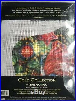Christmas Angel Stocking Needlepoint Kit Dimensions 9135 Gold Collection A