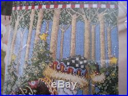 Christmas Bucilla Counted Cross Stocking Kit, SANTA'S TREASURES, Engelbreit, 85191
