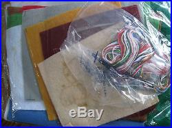 Christmas Bucilla Felt Applique Holiday Stocking Craft Kit, GARDEN SANTA, 85428,18