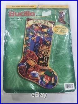 Christmas Bucilla Needlepoint 18 Stocking Kit ALL HEARTS COME HOME 60779 Rossi