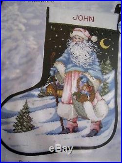 Christmas Candamar Needlepoint Stocking Kit, FATHER FROST, Santa, 30905, Gilmore, 19