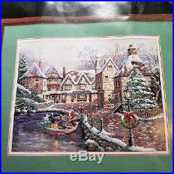 Christmas Cove 8494 Dimensions Gold Collection Counted Cross Stitch Kit 1996