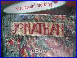 Christmas Holiday Bucilla Needlepoint Stocking Kit, LITTLE DRUMMER BEAR, 84646,18