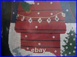 Christmas Malina Needlepoint Stocking Kit, DREAMS, Peanuts, Snoopy, Schulz, 8500/001