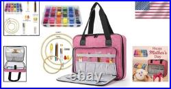 Complete Crafting Essentials Embroidery & Cross Stitch Kit with Organizer Bag
