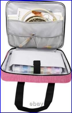 Complete Crafting Essentials Embroidery & Cross Stitch Kit with Organizer Bag