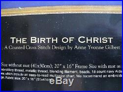 Counted Cross Dimensions GOLD COLLECTION KIT, THE BIRTH OF CHRIST, Baby Jesus, 8563