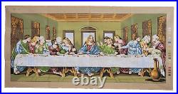 Counted Cross- Stitch? Embroidery Kit? The Last Supper? 44'' x 19.5''