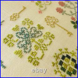 Counted Cross Stitch Hand Embroidery Kit Duke Clover Sampler