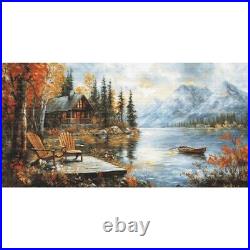 Counted Cross Stitch Kit Autumn Fall Luca-S DIY Unprinted canvas Counted Cross Stitch Kit Autumn Fall Luca-S DIY Unprinted canvas