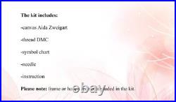 Counted Cross Stitch Kit Autumn in the city DIY