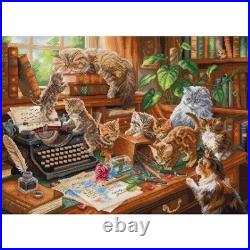 Counted Cross Stitch Kit Cats DIY Luca-S
