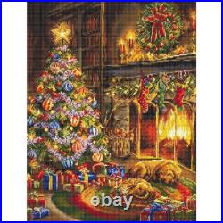 Counted Cross Stitch Kit Christmas Eve DIY Letistitch