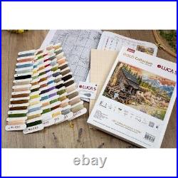 Counted Cross Stitch Kit Department store Luca-S DIY Unprinted canvas
